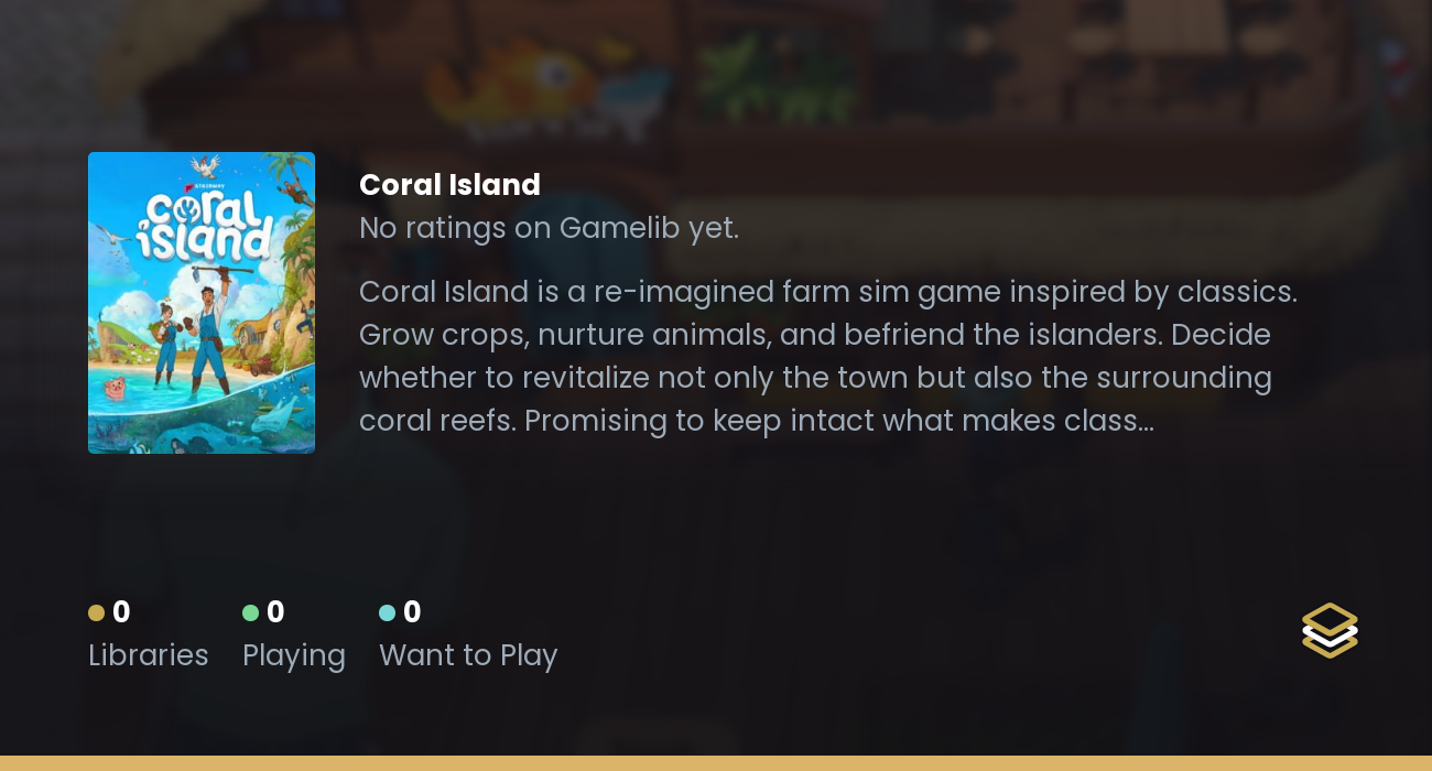 Coral Island - Gamelib