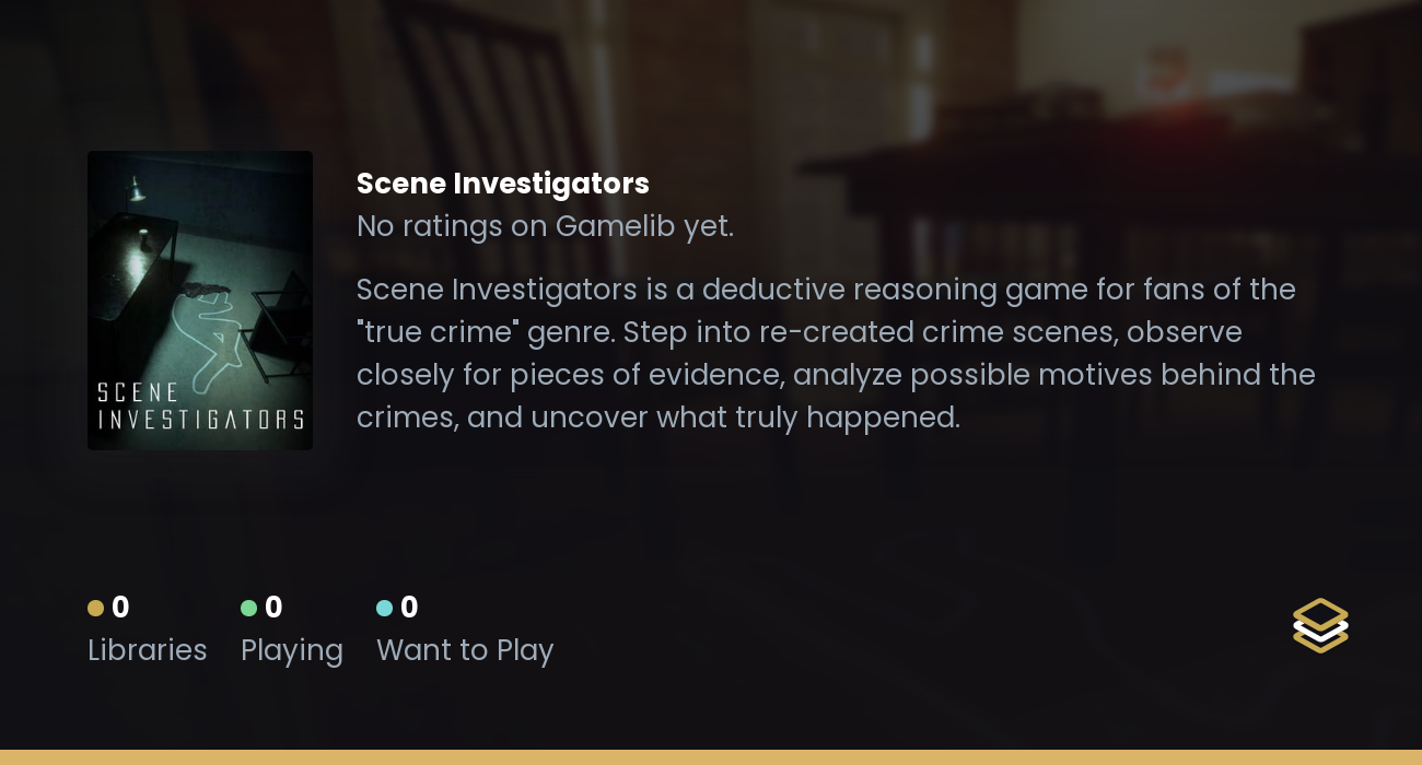 Scene Investigators - Gamelib